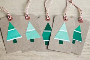 Christmas tree swatches